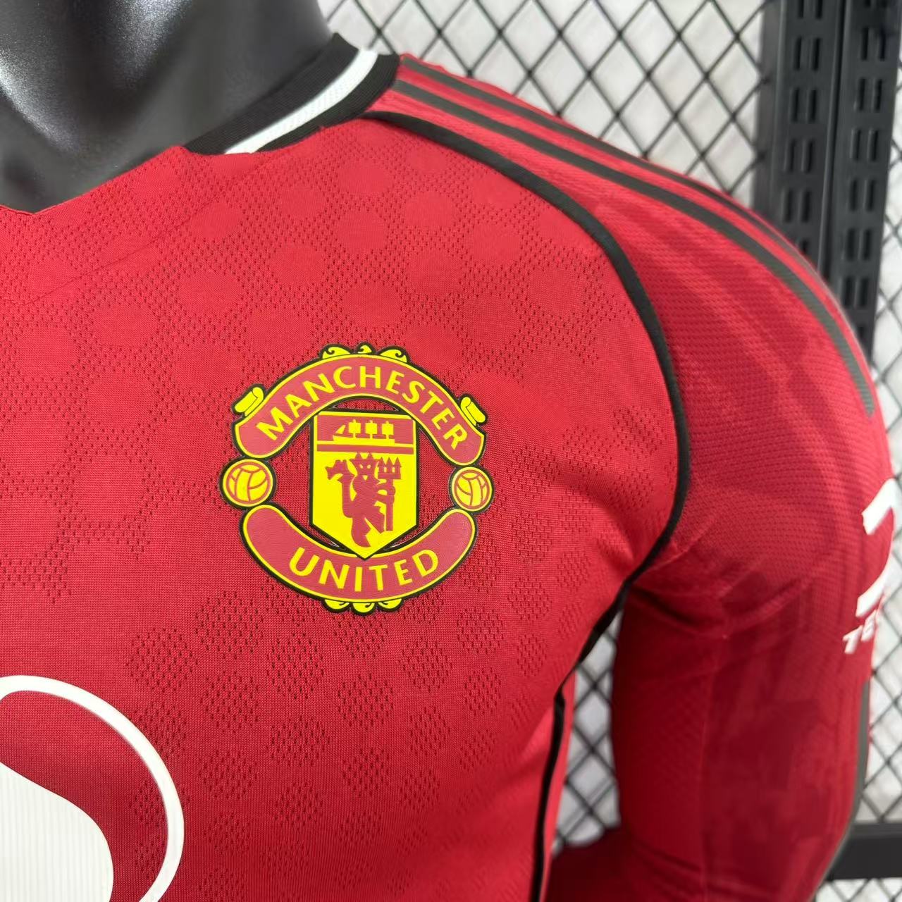 25/26 Player Long Sleeve M-U Home Jersey