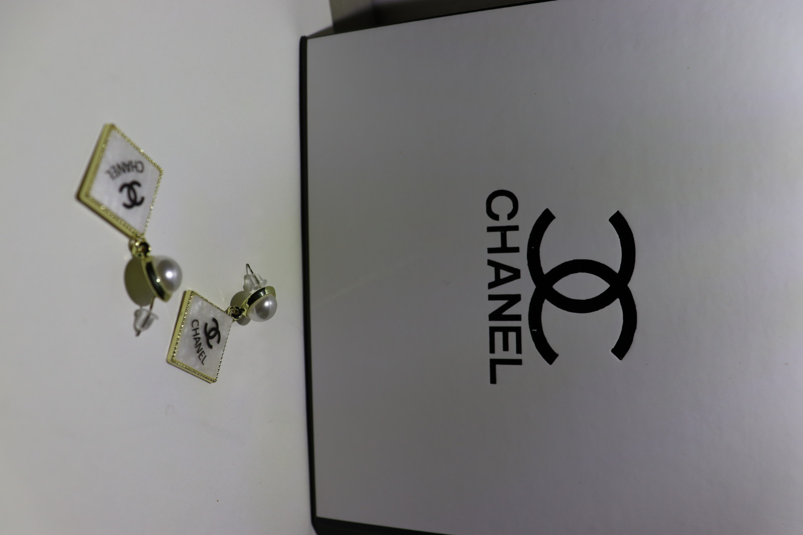 French Pearl Dangle Earrings