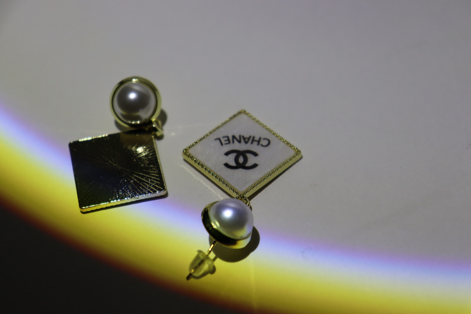 French Pearl Dangle Earrings