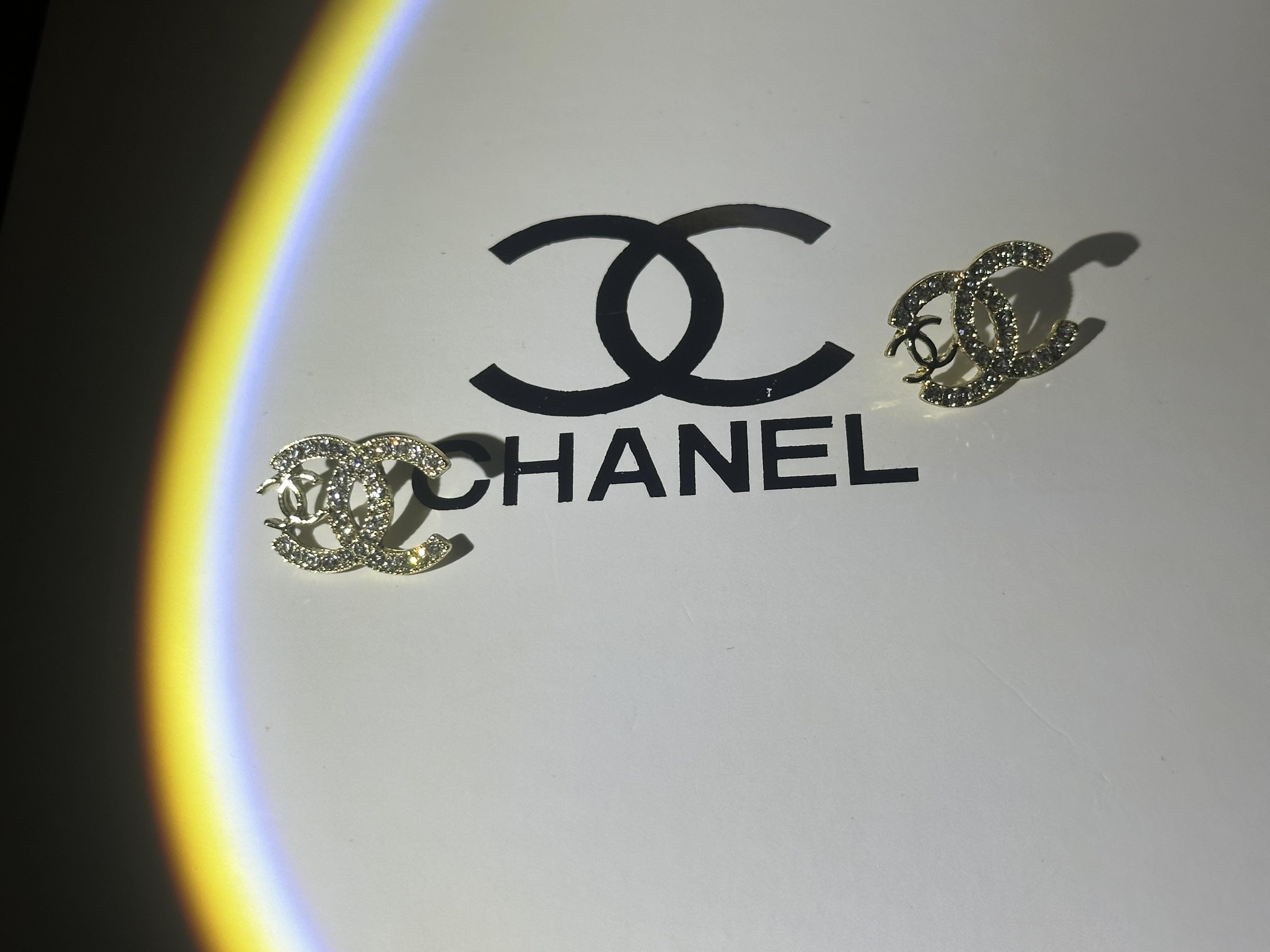 Chic Chanel - Inspired CC Earrings for Fashion - Lovers