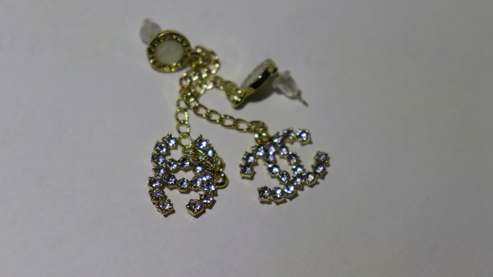 Simple Chanel earrings