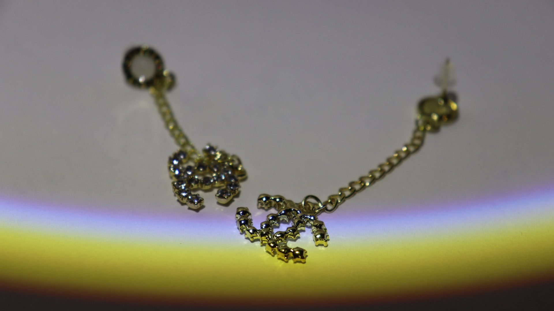 Simple Chanel earrings