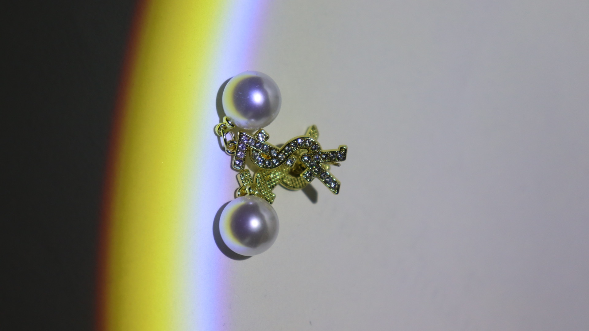 French Pearl Dangle Earrings