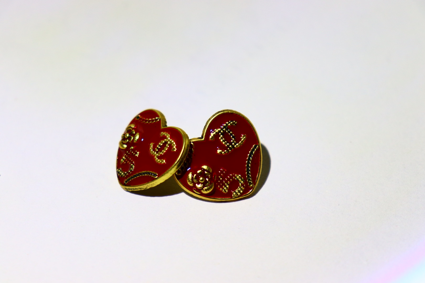 🌹New Hot Style Earrings with Classic Letter of Camellia with Pearls and Diamonds