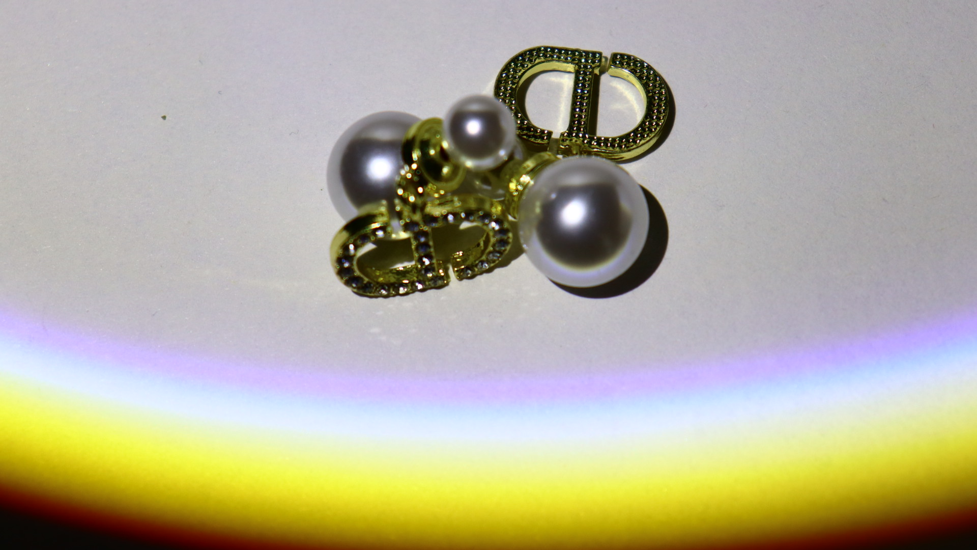 💎 Genuine Freshwater Pearl Drop Earrings, 925 Silver Gold Plated Elegant Dangling Earrings for Women, Bridal Party Wedding Jewelry