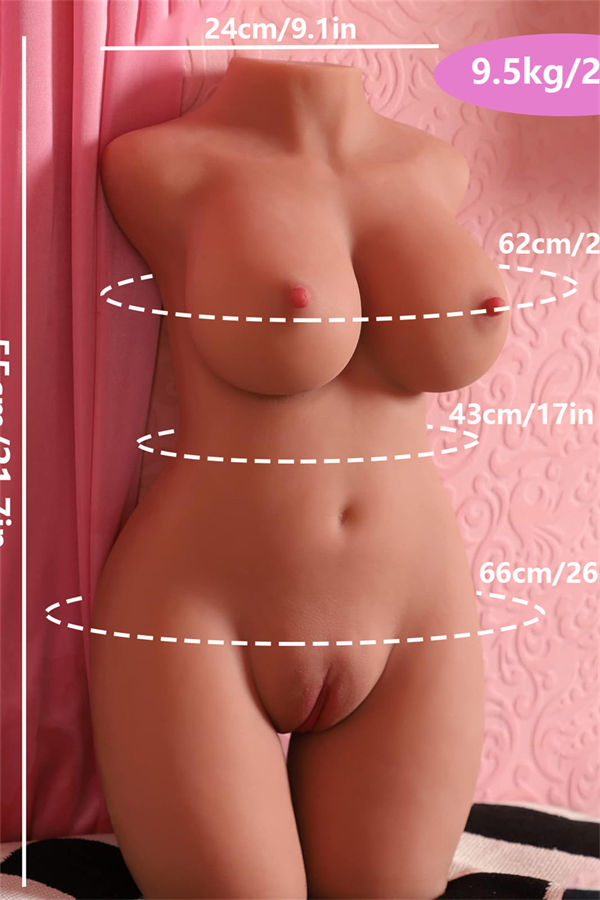 EU Stock - Scarlett Rose 55cm/1'9” - Your Full Torso Adult Sex Doll Girlfriend