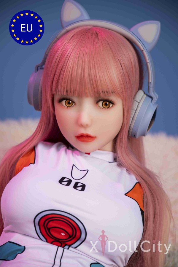EU Stock - Yunyun 125cm/4′1″ 135cm/4′5″ - Your Pink Hair Sex Doll Girlfriend