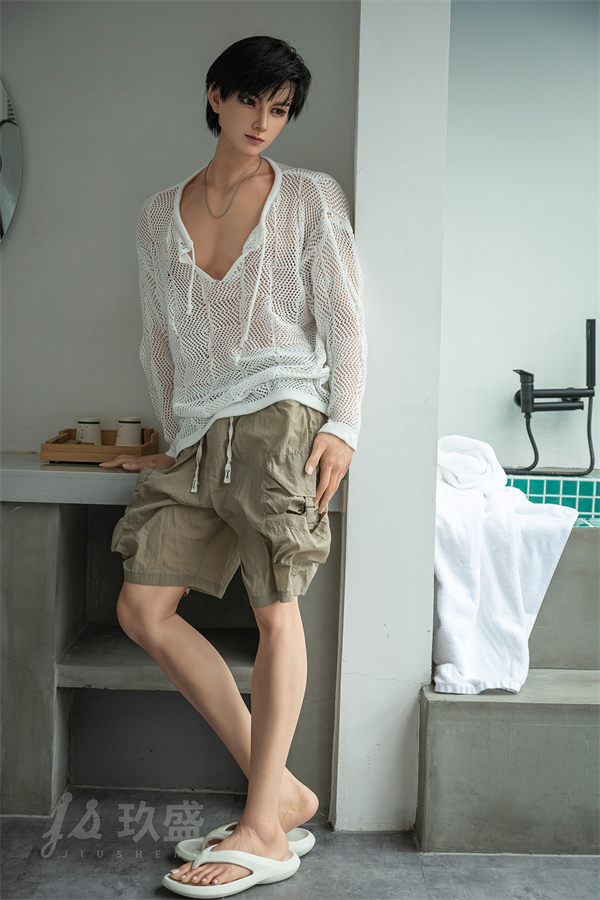 180cm/5ft11 Male Silicone Adult Sex Doll – Gavin (Ultra-Light Version)