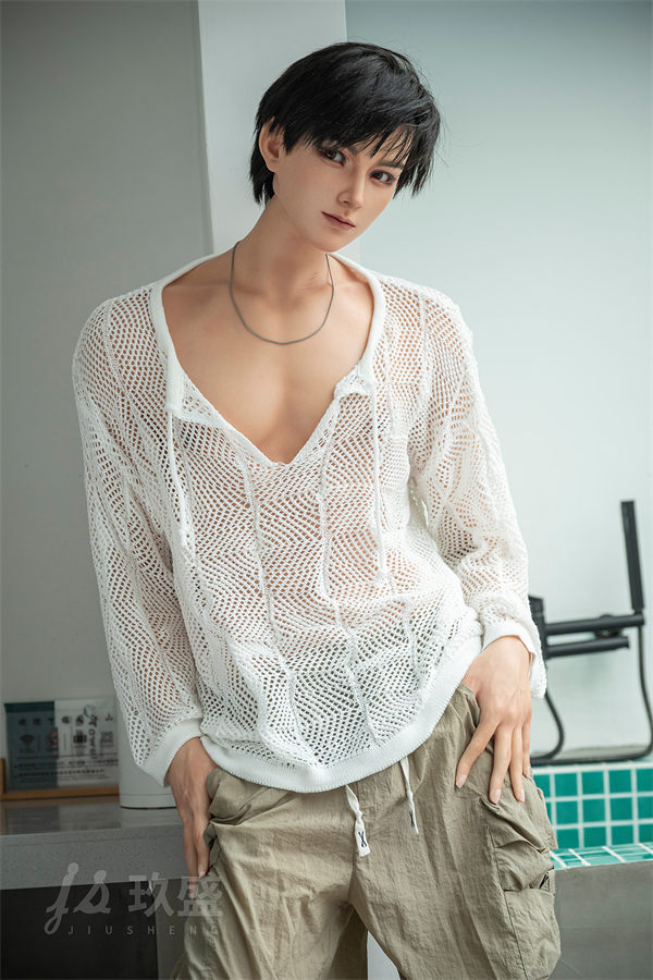 180cm/5ft11 Male Silicone Adult Sex Doll – Gavin (Ultra-Light Version)