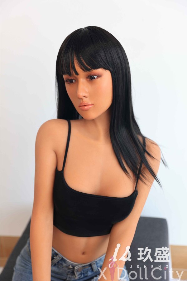 163cm/5ft4 F-cup Silicone Head Adult Sex Doll – Amy with Full Customization Options