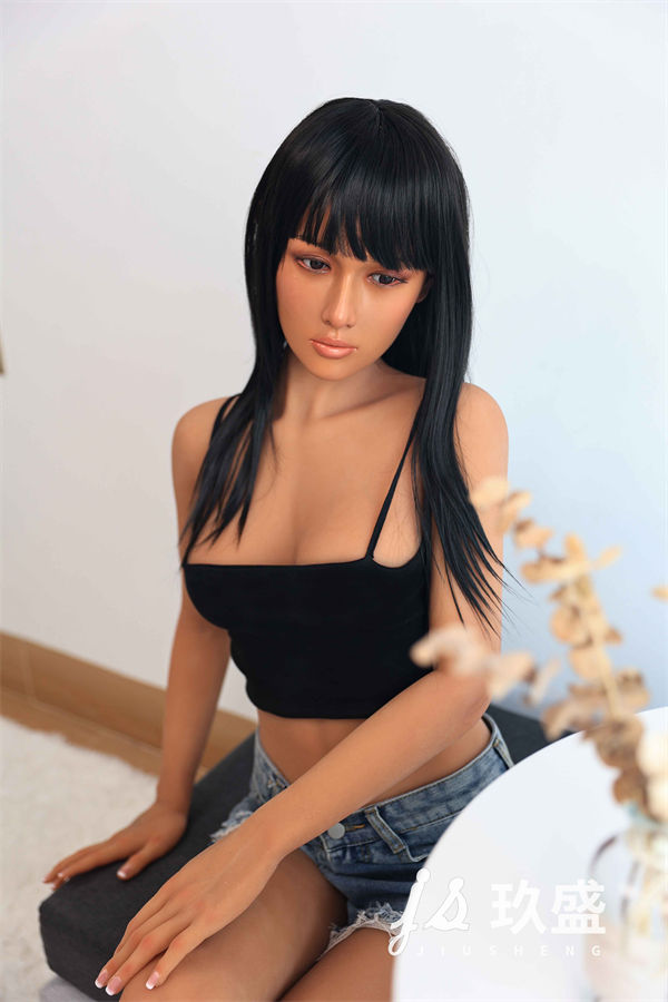 163cm/5ft4 F-cup Silicone Head Sex Doll – Amy with Full Customization Options