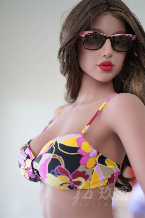 162cm/5ft4 E-cup Silicone Head Sex Doll – Gina with Full Customization Options