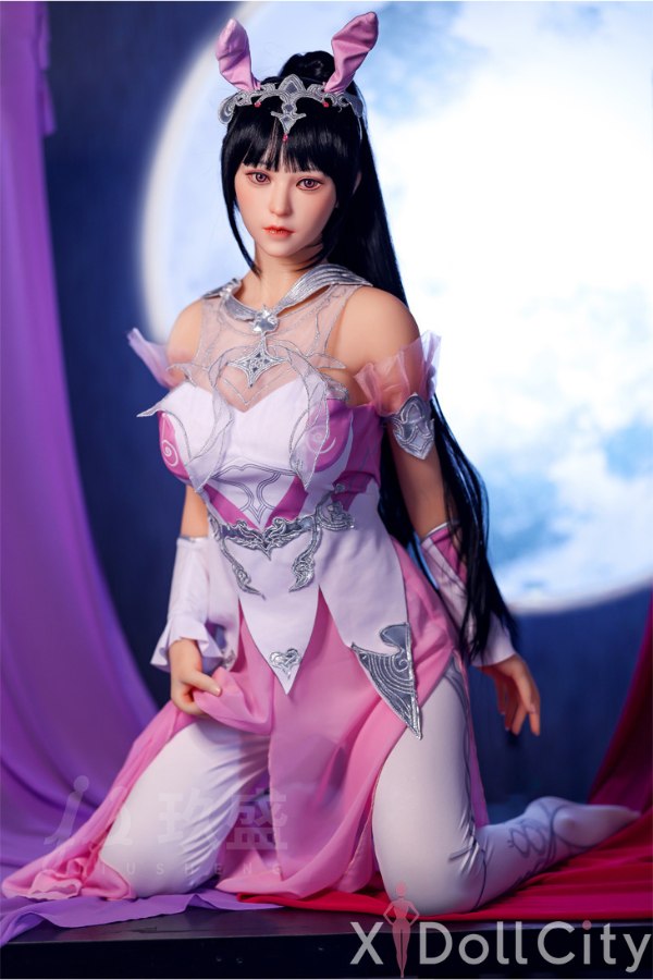 150cm/4ft11 D-cup Silicone Head Sex Doll – Shino with Full Customization Options