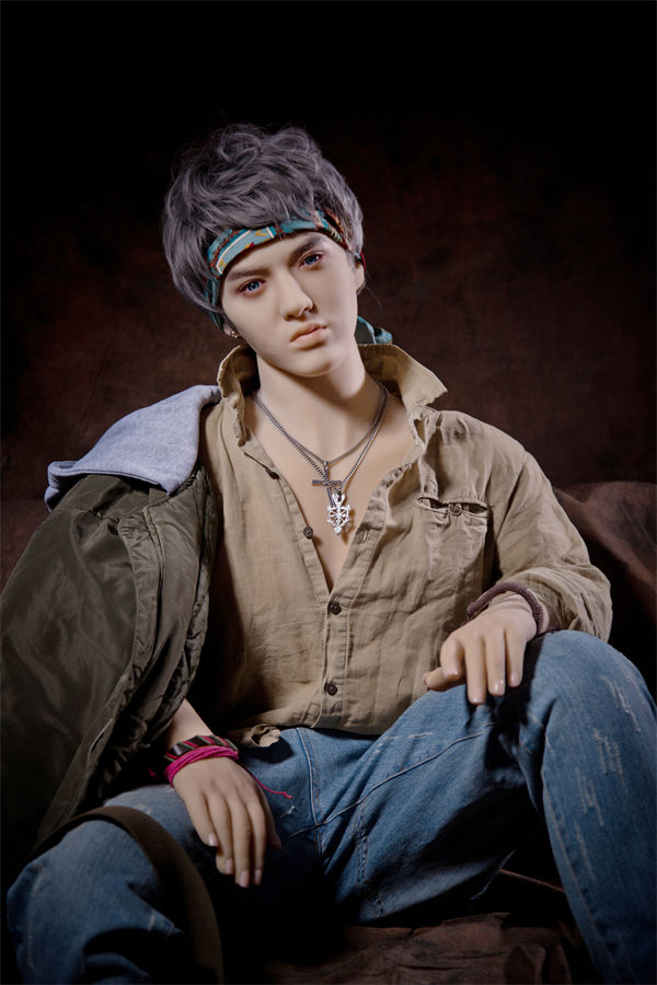 180cm/5ft11 Male TPE Adult Sex Doll – Wu