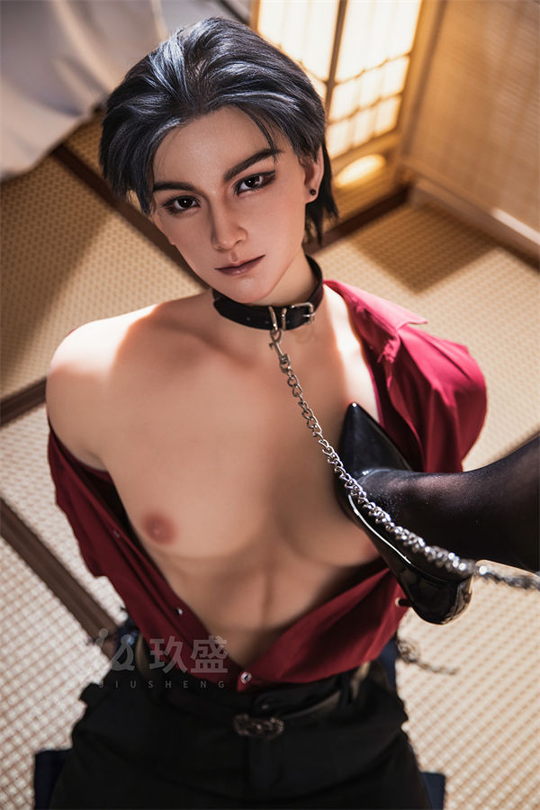 180cm/5ft11 Male Silicone Head Adult Sex Doll – Gavin with Full Customization Options