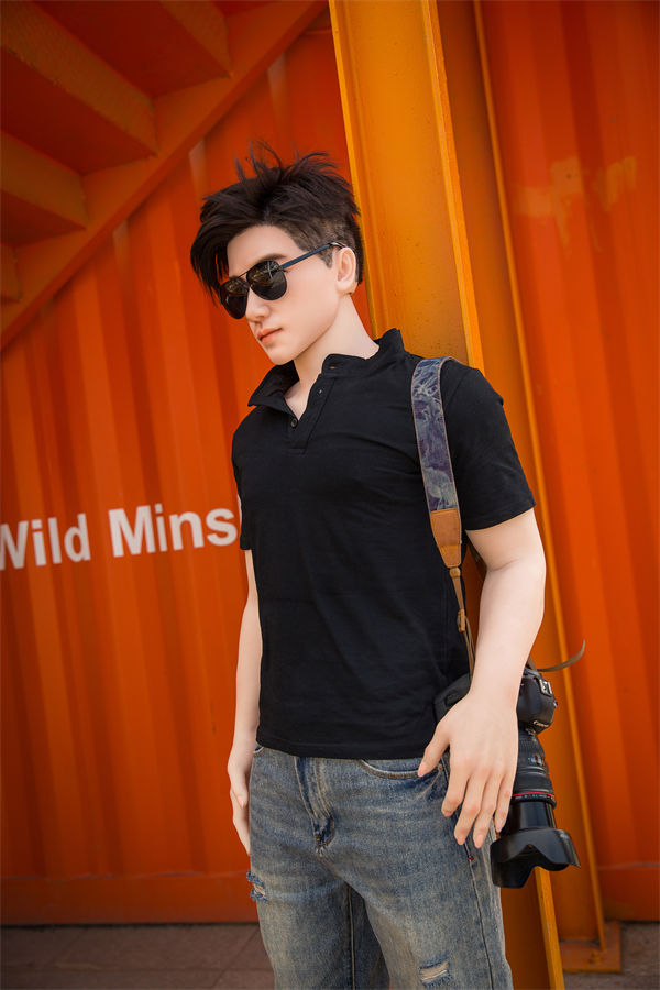 177cm/5ft10 Male Silicone Adult Sex Doll – Qin