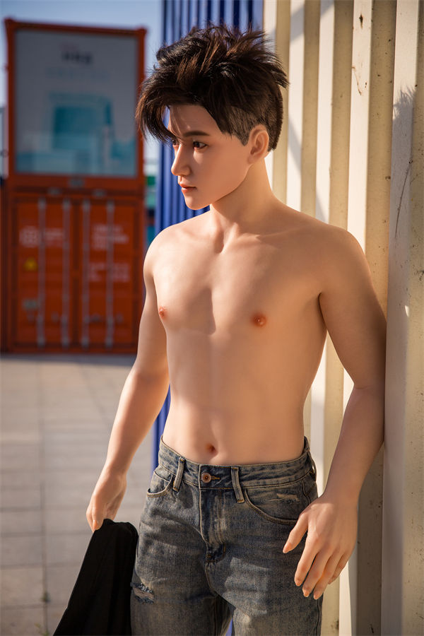 177cm/5ft10 Male Silicone Adult Sex Doll – Qin