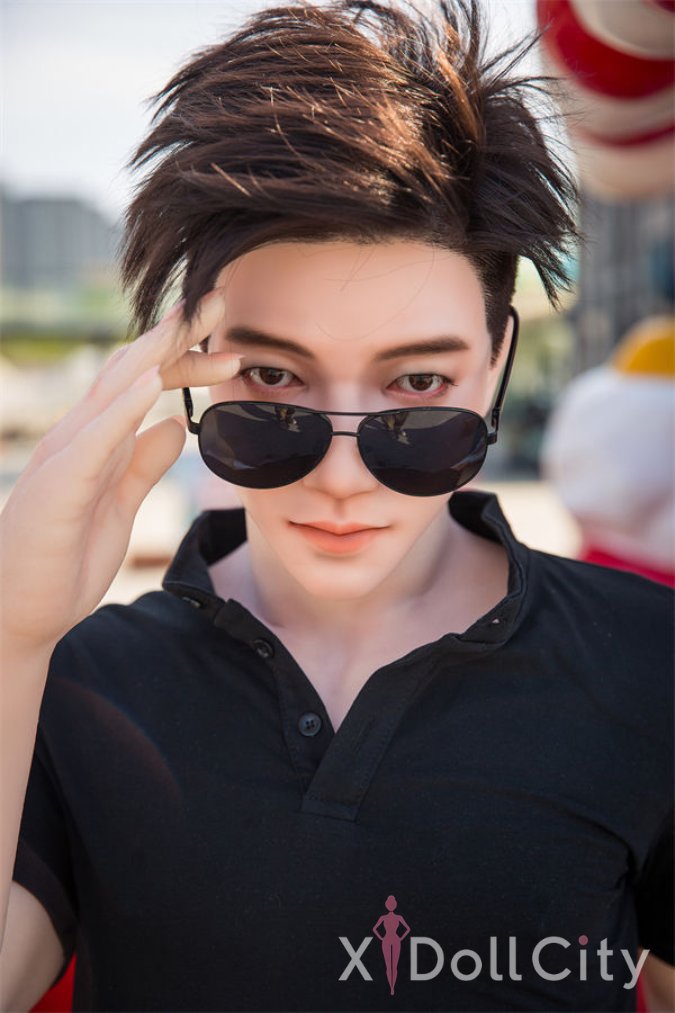 177cm/5ft10 Male Silicone Adult Sex Doll – Qin