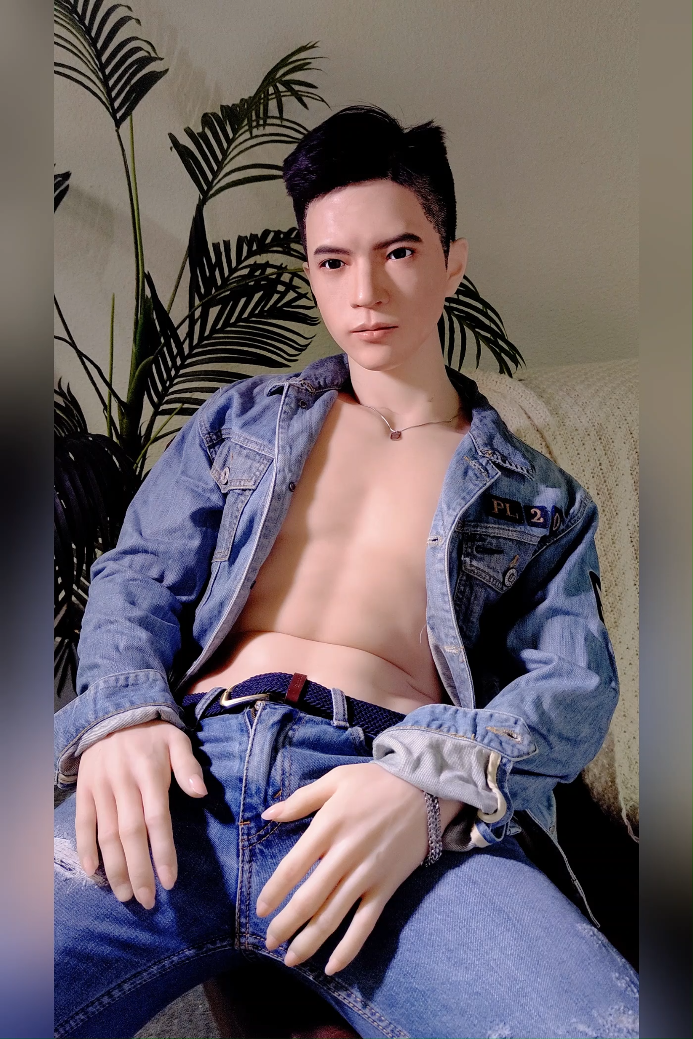 177cm/5ft10 Male Silicone Adult Sex Doll – Chengxun