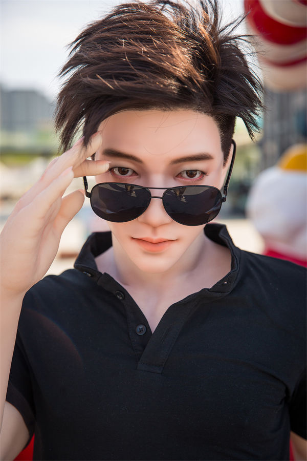 177cm/5ft10 Male Silicone Adult Sex Doll – Qin