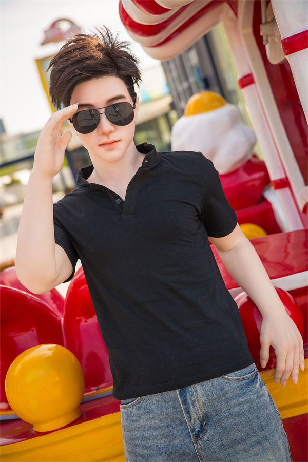 177cm/5ft10 Male Silicone Adult Sex Doll – Qin