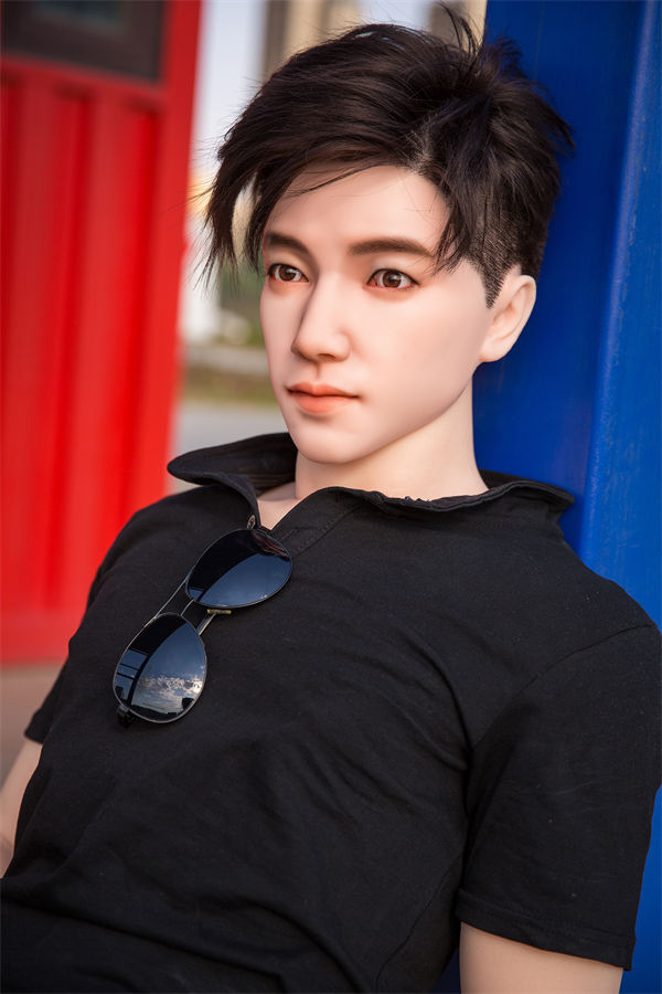 177cm/5ft10 Male Silicone Adult Sex Doll – Qin