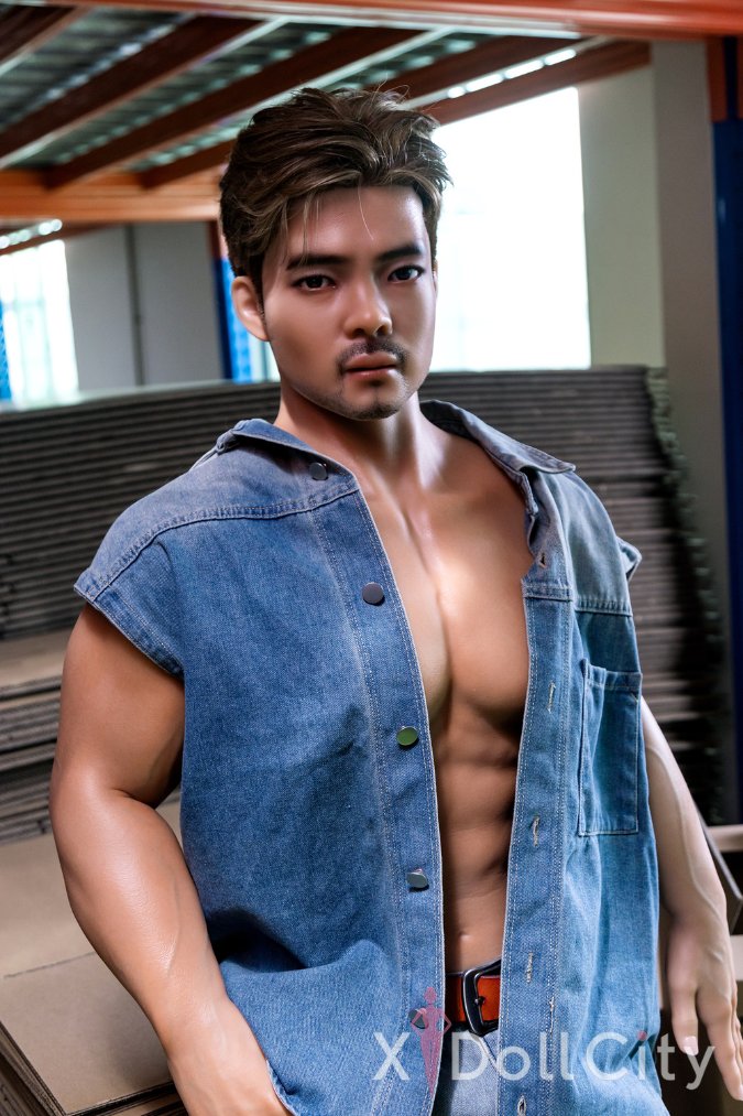 170cm/5ft7 Male Head-body integrated Silicone Adult Sex Doll – Yuan 2