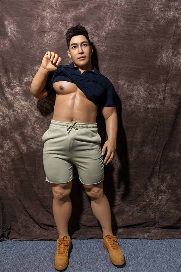 170cm/5ft7 Male Head-body integrated Silicone Adult Sex Doll – Xiong Coach