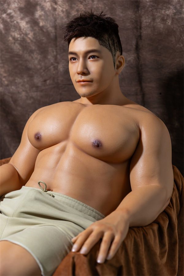 170cm/5ft7 Male Head-body integrated Silicone Adult Sex Doll – Xiong Coach