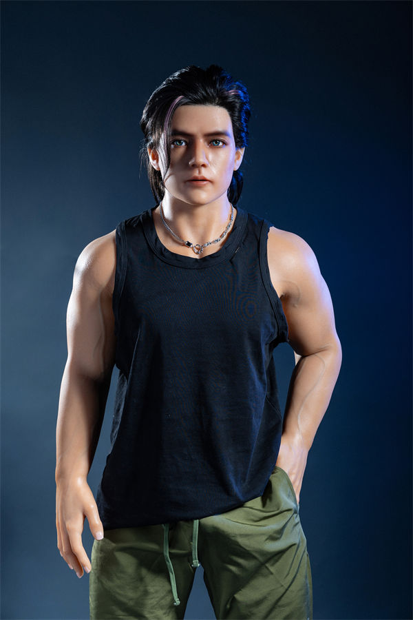 170cm/5ft7 Male Head-body integrated Silicone Adult Sex Doll – Han