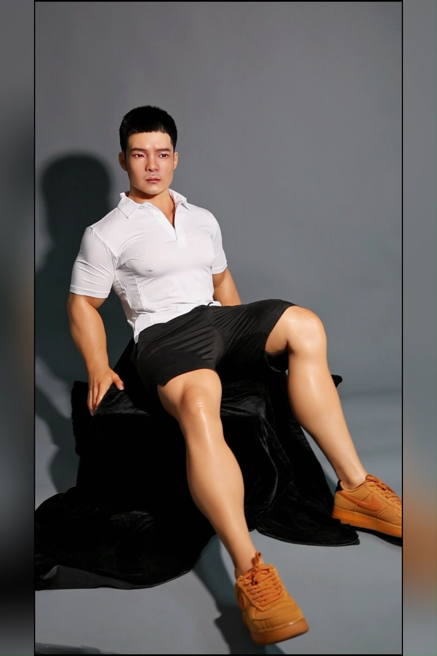 170cm/5ft7 Male Head-body integrated Silicone Adult Sex Doll – Yuan