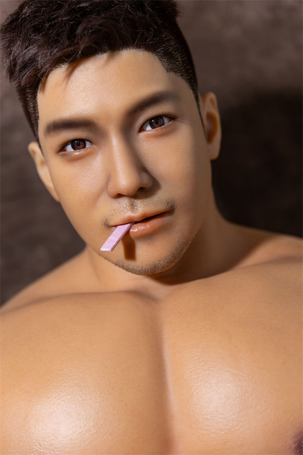 170cm/5ft7 Male Head-body integrated Silicone Adult Sex Doll – Xiong Coach