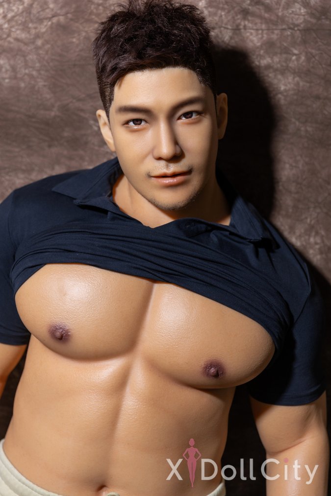 170cm/5ft7 Male Head-body integrated Silicone Adult Sex Doll – Xiong Coach