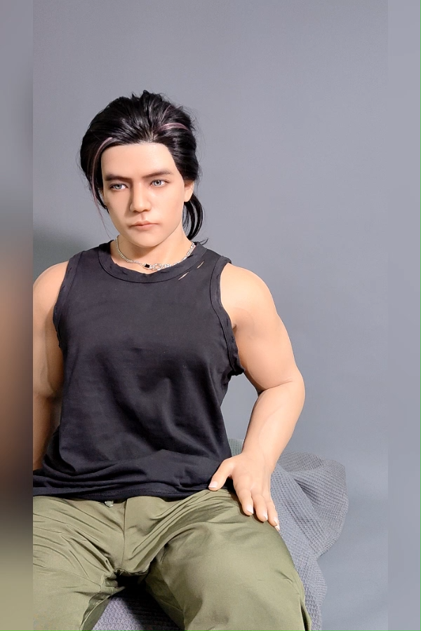 170cm/5ft7 Male Head-body integrated Silicone Adult Sex Doll – Han