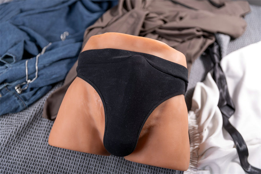 32cm/12.6″ 3D Realistic Electric Male Hips TPE Sex Toys - Lin with Free Heating & Anal Suction Function