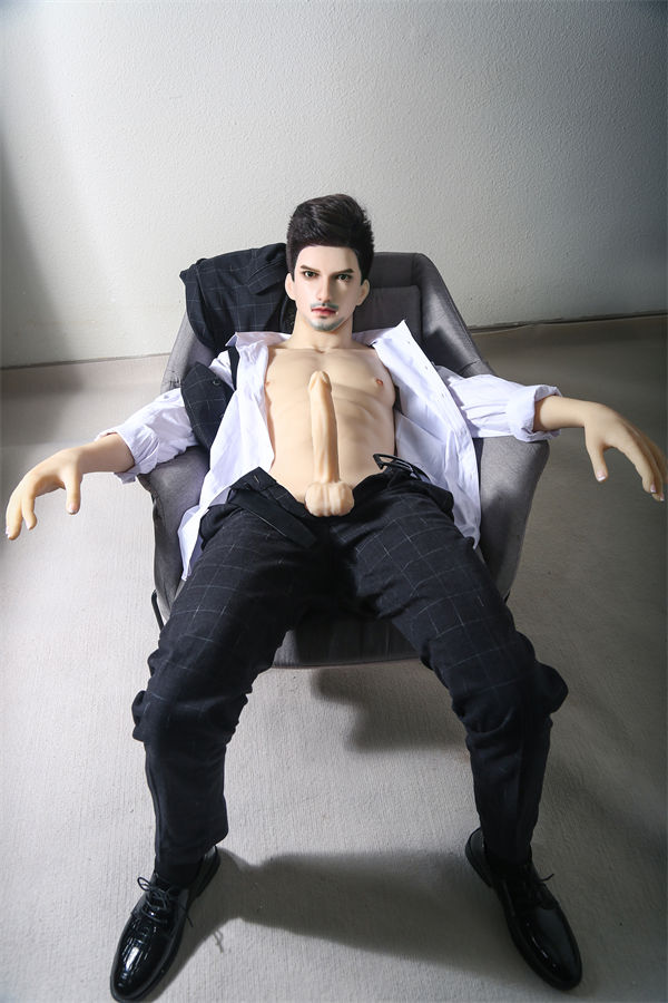 175cm/5ft9 Male Silicone Head TPE Body Adult Sex Doll – Zhou with Full Customization Options