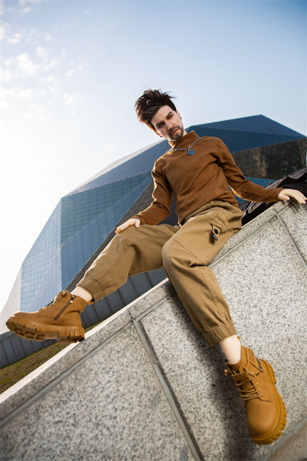 Male Silicone Head TPE Body Adult Sex Doll – Mike with Full Customization Options