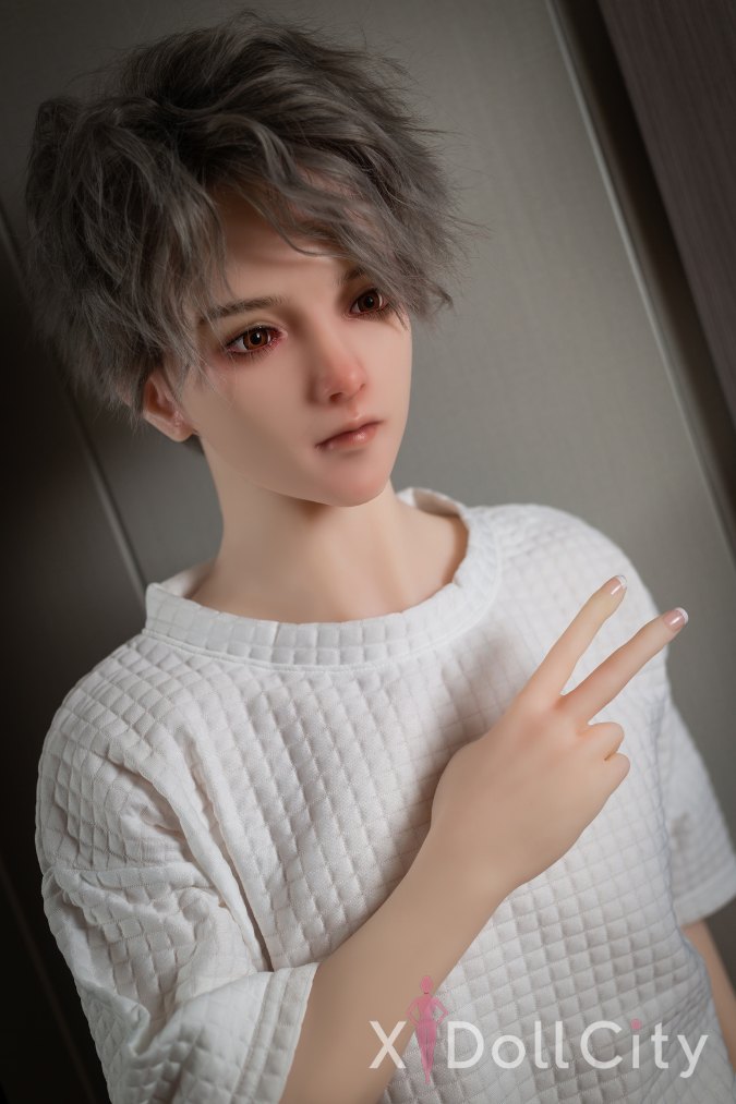 165cm/5ft5 Male Silicone Head TPE Body Adult Sex Doll – Qing with Full Customization Options