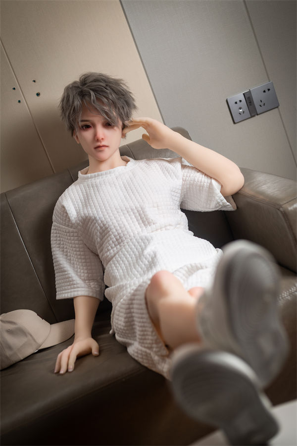 165cm/5ft5 Male Silicone Head TPE Body Adult Sex Doll – Qing with Full Customization Options