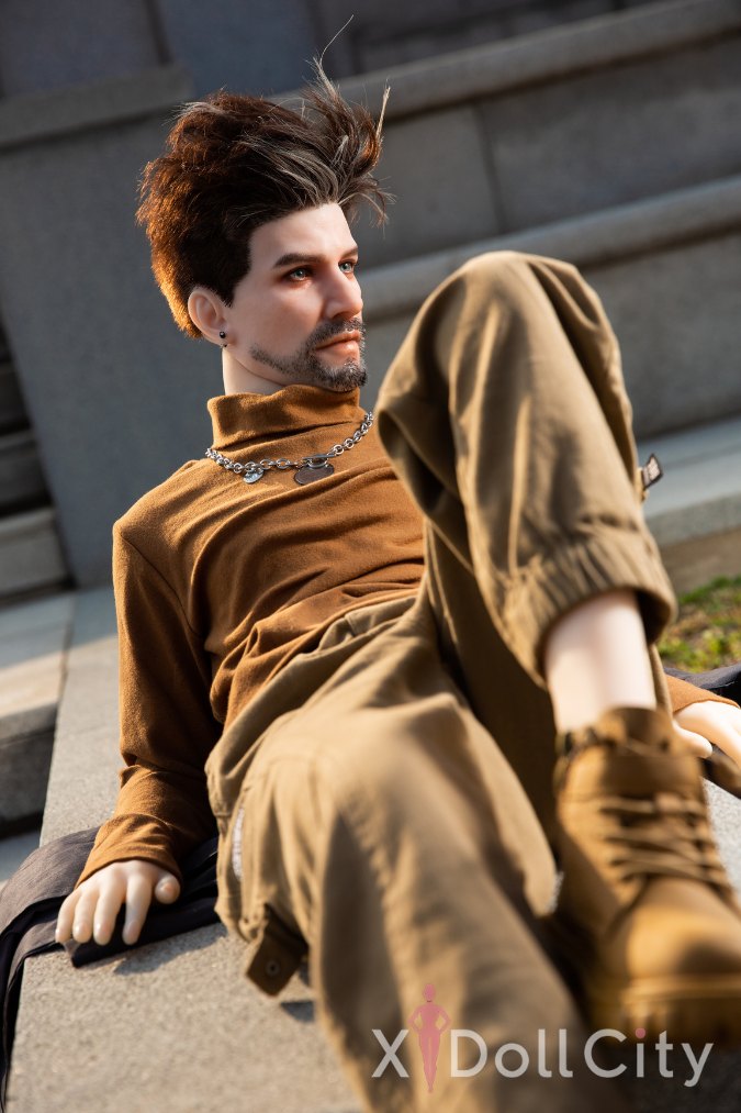 Male Silicone Head TPE Body Adult Sex Doll – Mike with Full Customization Options