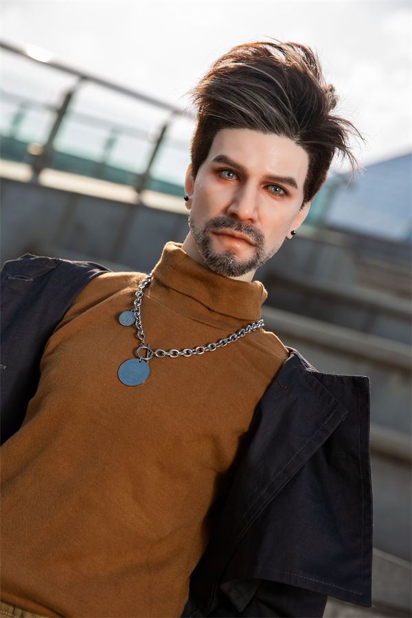 Male Silicone Head TPE Body Adult Sex Doll – Mike with Full Customization Options