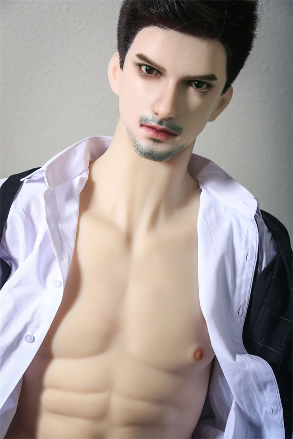 175cm/5ft9 Male Silicone Head TPE Body Adult Sex Doll – Zhou with Full Customization Options