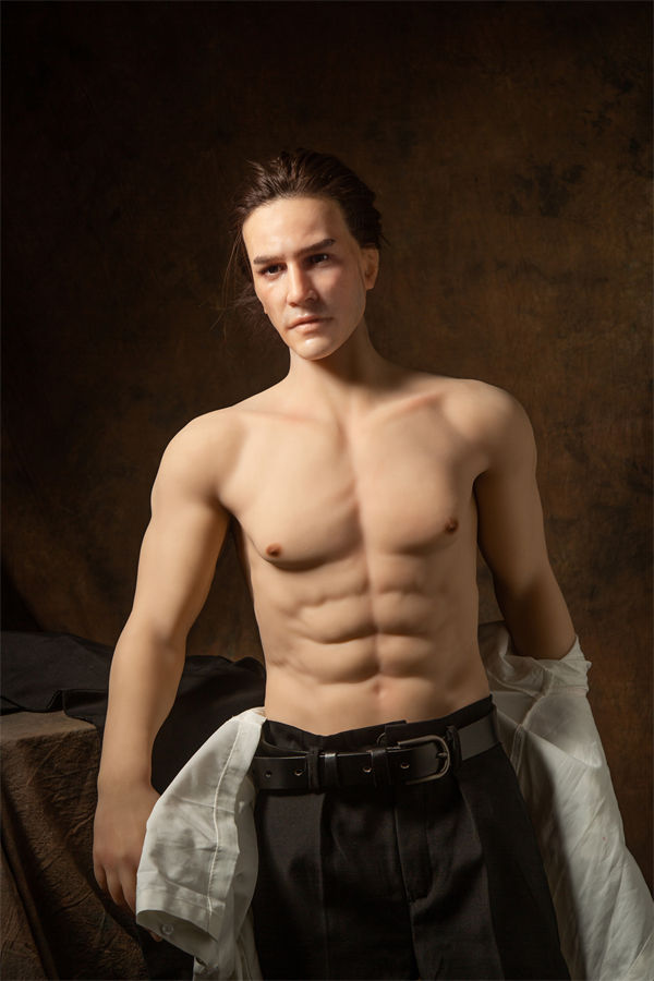 Male Silicone Head TPE Body Adult Sex Doll – Jin with Full Customization Options