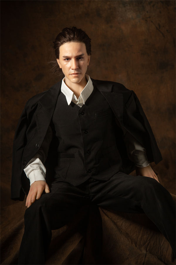 Male Silicone Head TPE Body Adult Sex Doll – Jin with Full Customization Options