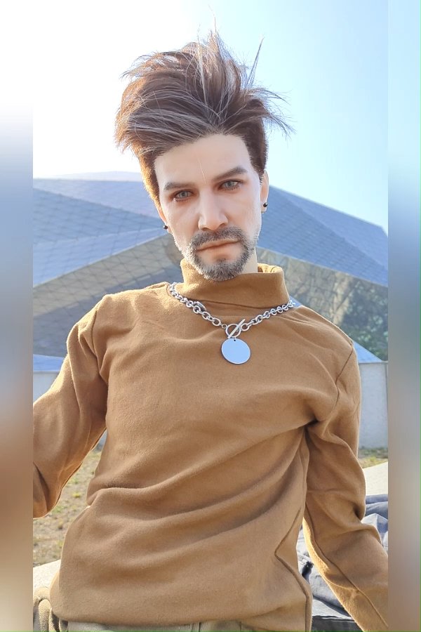 Male Silicone Head TPE Body Adult Sex Doll – Mike with Full Customization Options