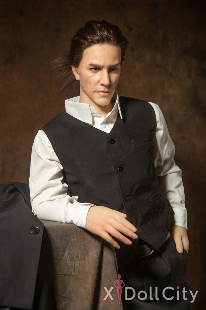 Male Silicone Head TPE Body Adult Sex Doll – Jin with Full Customization Options