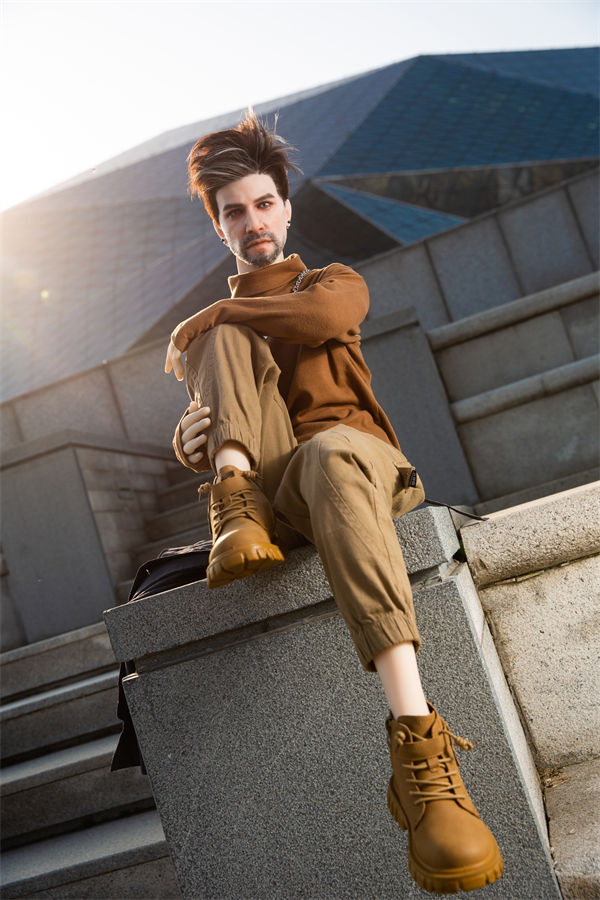 Male Silicone Head TPE Body Adult Sex Doll – Mike with Full Customization Options