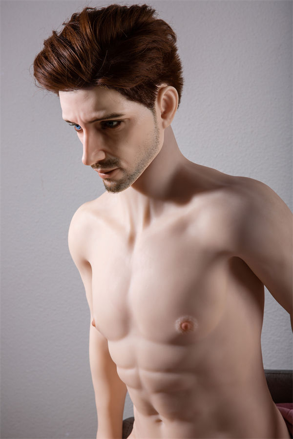 175cm/5ft9 Male Silicone Head TPE Body Adult Sex Doll – Han with Full Customization Options