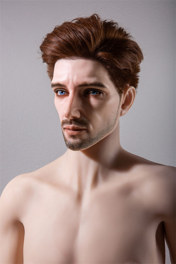 175cm/5ft9 Male Silicone Head TPE Body Adult Sex Doll – Han with Full Customization Options
