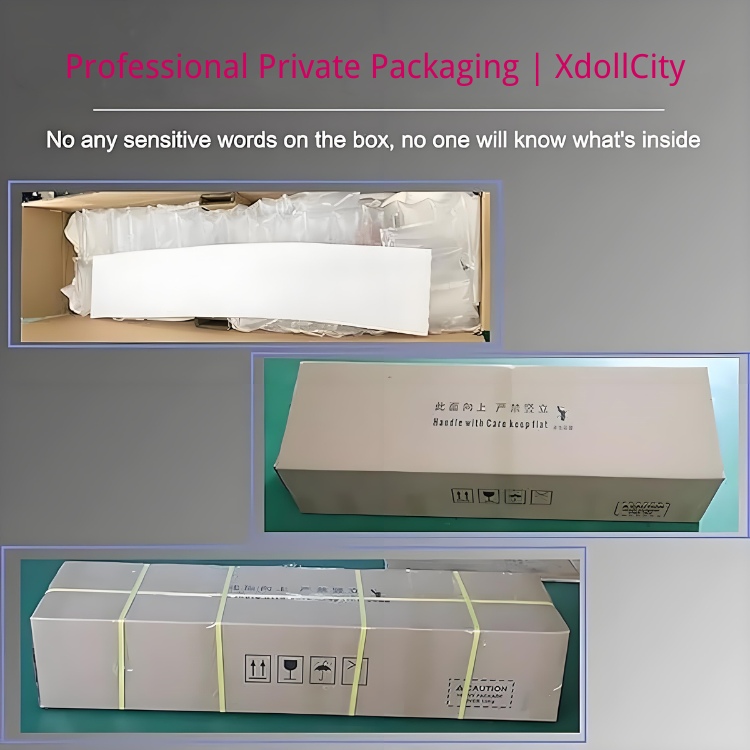 Secure shipment of boxed doll highlights convenience factor when considering are sex dolls worth it
